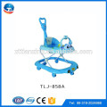 Pusher baby walker with music and canopy